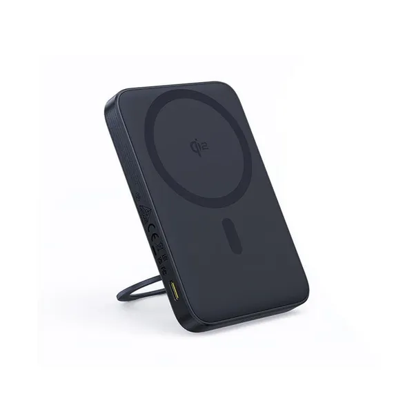 Baterie Externă BASEUS PicoGo Qi2 Magnetic 5000mAh PD 20W Negru