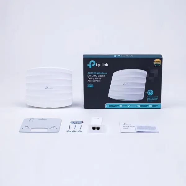 Access Point TP-LINK EAP225 AC1350 Dual Band PoE Gigabit - imagine 3