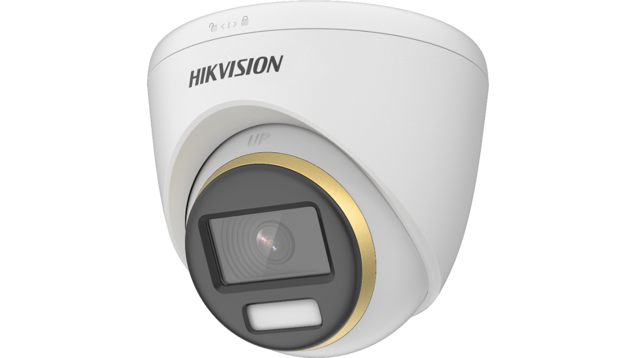 Camera supraveghere turret HIKVISION DS-2CE72UF3T-E ColorVu PoC 8MP