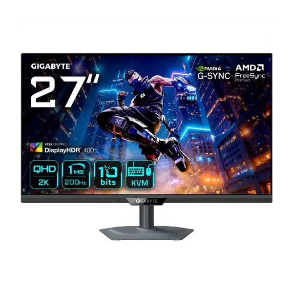 Monitor Gaming GIGABYTE M27Q2 27 inch QHD IPS 200Hz