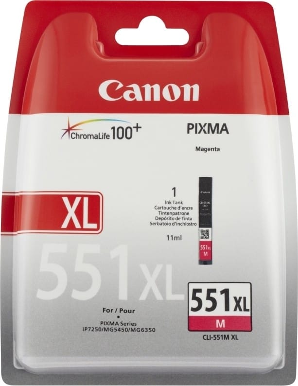 Cartuș Cerneală CANON CLI-551XL Magenta 11 ml Original