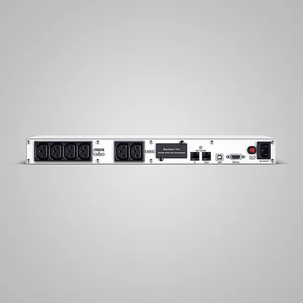 UPS CYBER POWER OR600ERM1U 600VA/360W Rack 1U LCD AVR - imagine 2