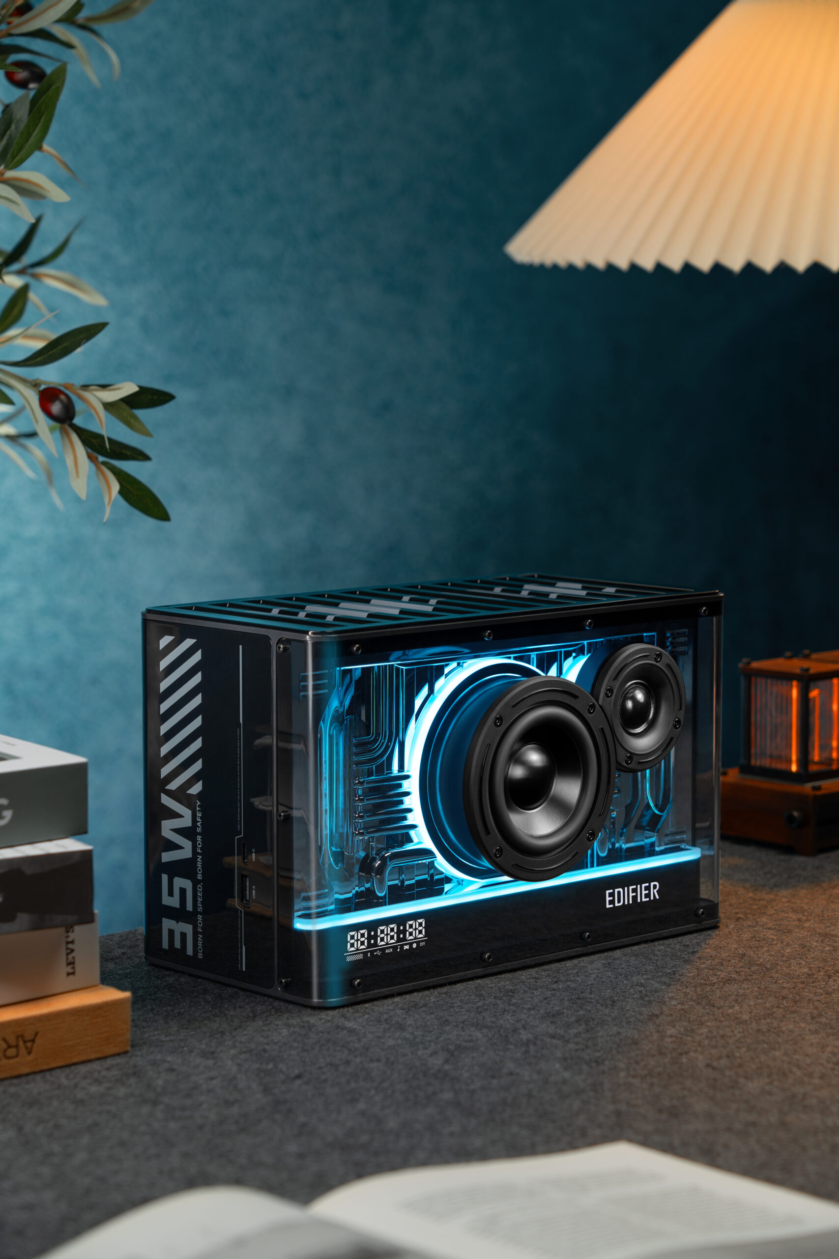 Boxe EDIFIER QD35-BK Gaming 40W Bluetooth 5.3 RGB - imagine 3