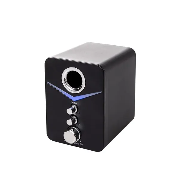 Sistem Boxe Gaming SPACER SPGS-TORNADO 2.1 11W RMS Negru - imagine 4