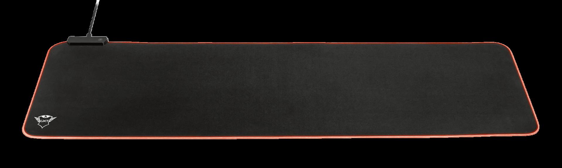 Mousepad TRUST GXT 764 GlideFlex Gaming LED Negru 930x300mm