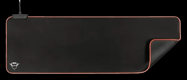 Mousepad TRUST GXT 764 GlideFlex Gaming LED Negru 930x300mm - imagine 4