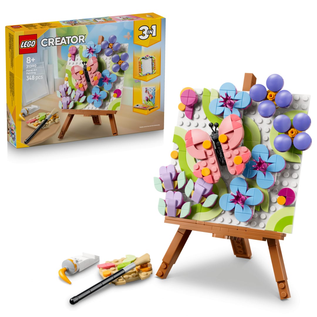 Tablou Decorativ cu Artă Florală LEGO 31390