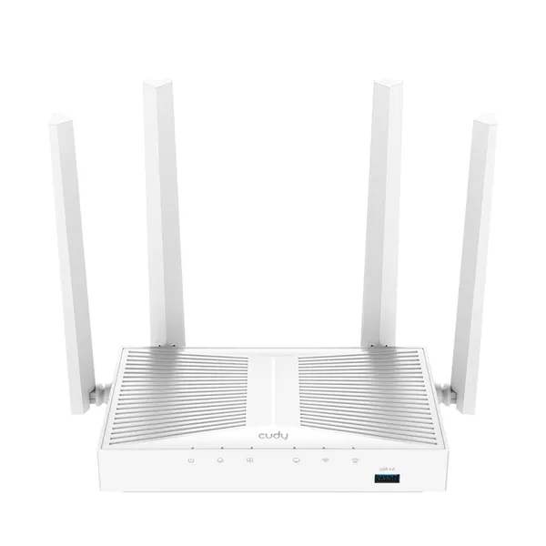 Router Wireless CUDY AC1200 Gigabit Mesh cu USB 3.0 WR1300S
