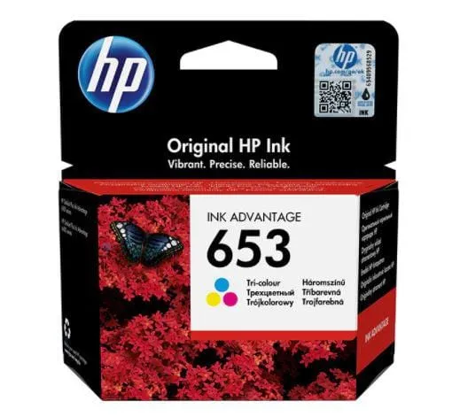 Cartuș Cerneală HP 653 Color Original 3YM74AE - imagine 2