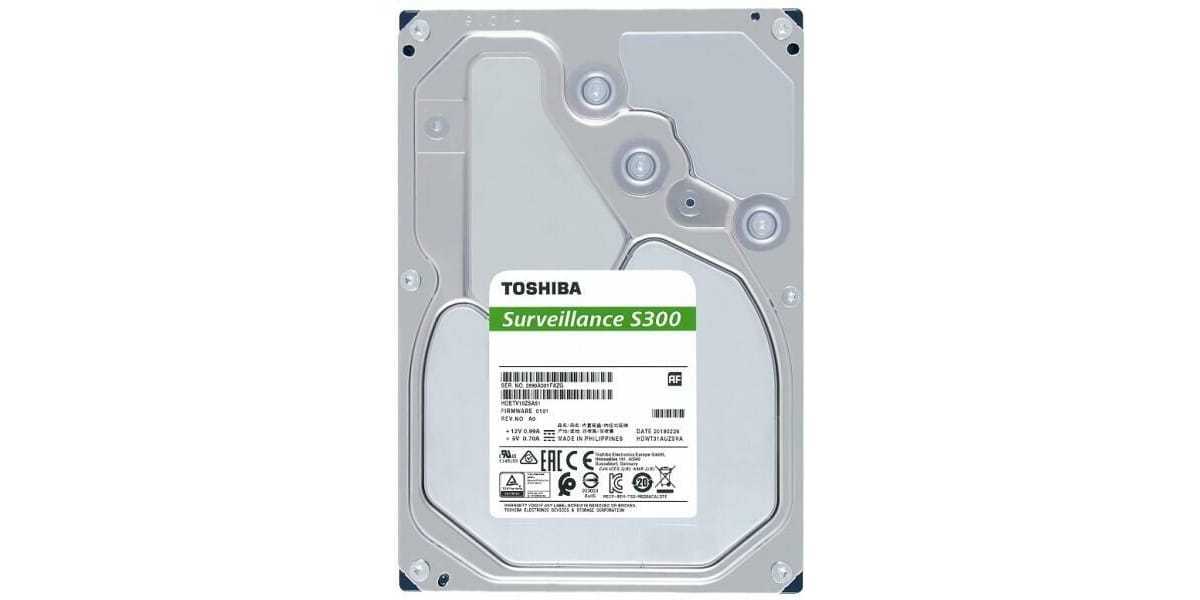 Hard Disk HDD TOSHIBA HDWT860UZSVA 6TB 5400rpm