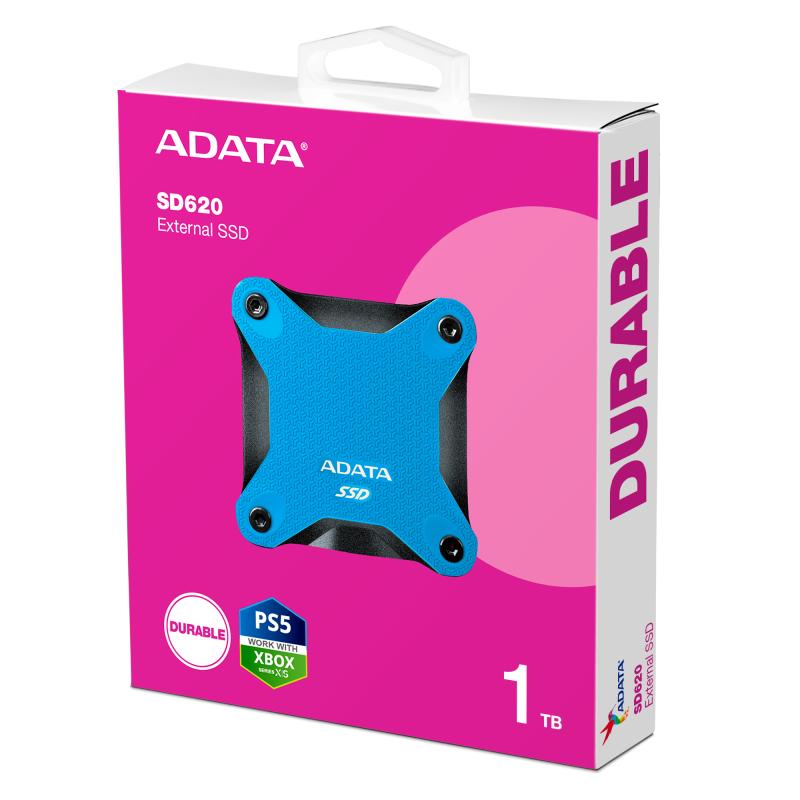 SSD Extern ADATA SD620 1TB USB 3.2 Albastru - imagine 9