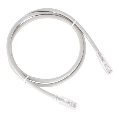 Cablu Patch Cord SPACER UTP Cat6 1m Alb Cupru-Aluminiu