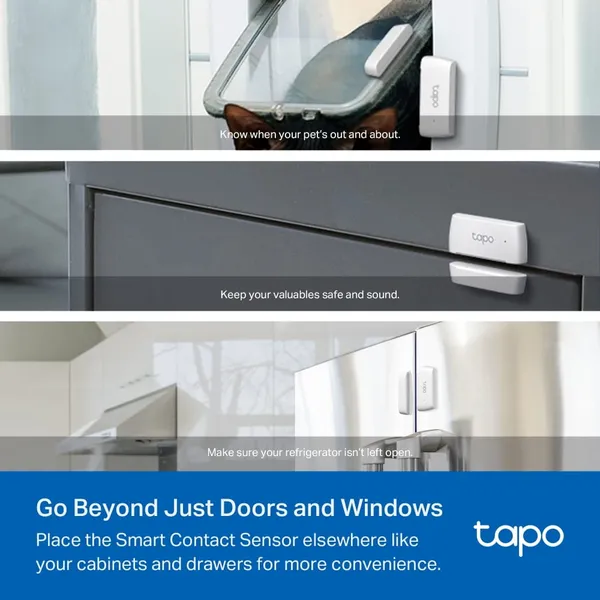 Senzor smart mișcare TP-LINK Tapo T110 WiFi Alb - imagine 7