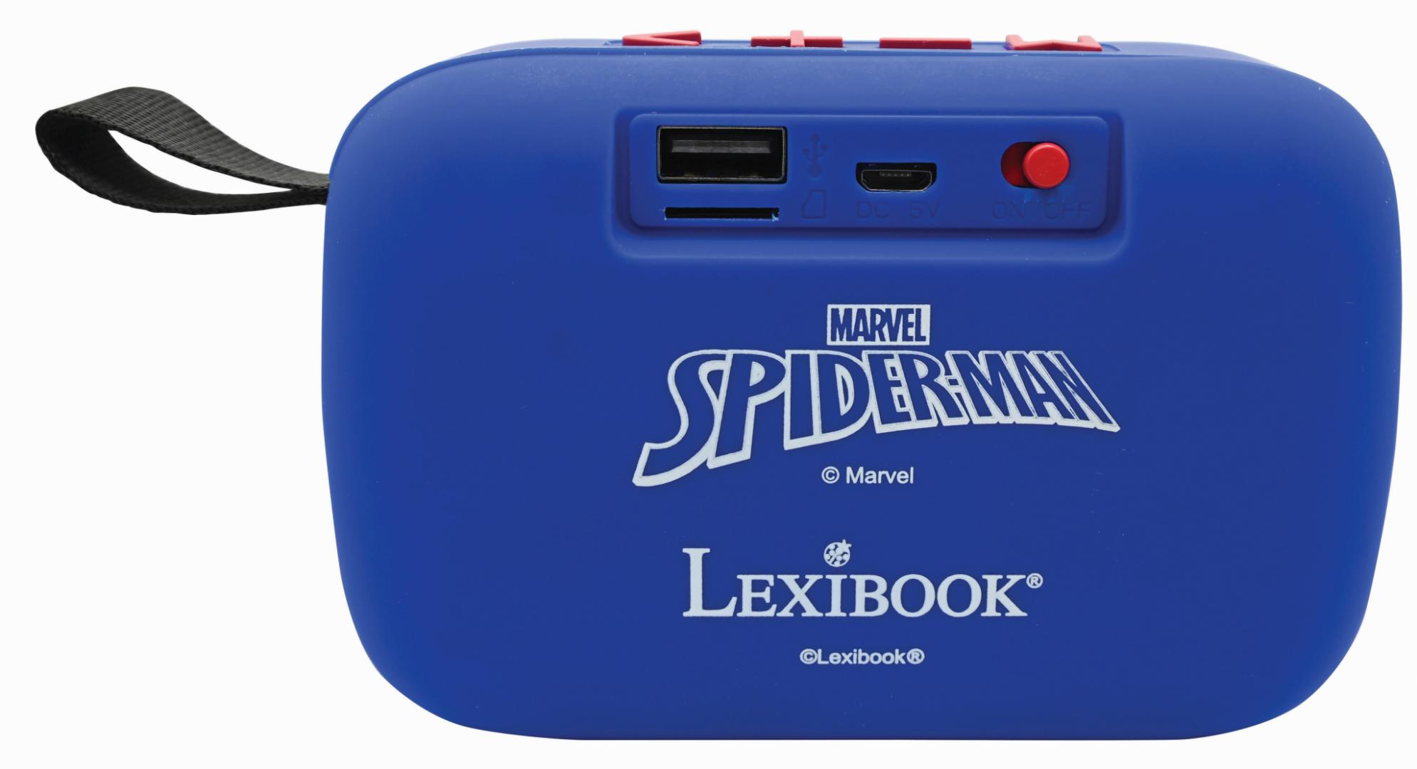 Boxă Portabilă LEXIBOOK Spider-Man Bluetooth BT018SP - imagine 3