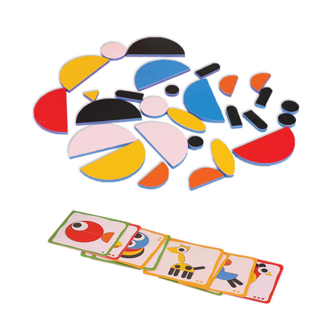 Joc Puzzle PUEDO TOYS Spumă EVA 29 Piese Colorate
