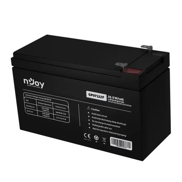 Acumulator NJOY GP07122F 12V 23.51W/cell