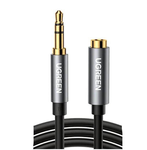 Cablu Audio UGREEN AV118 Jack 3.5mm 2m Negru