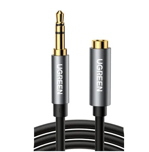 Cablu Audio UGREEN AV118 Jack 3.5mm 2m Negru
