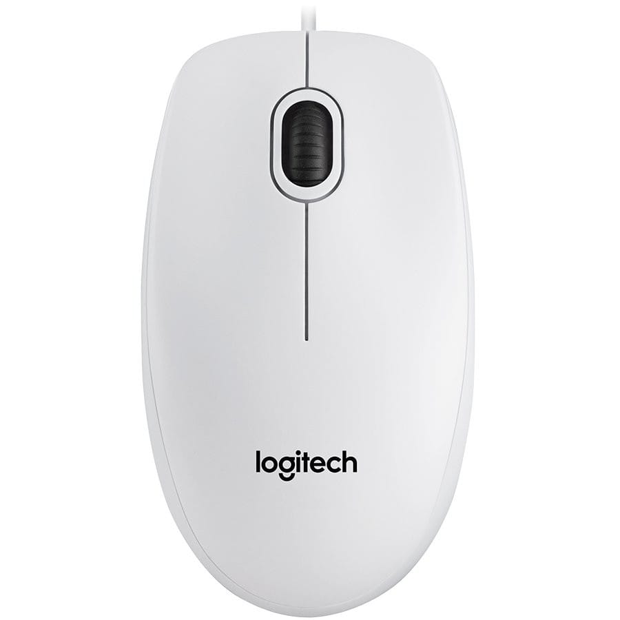 Mouse LOGITECH B100 Cu Fir Optic Alb 910-003360