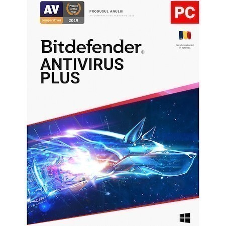 Licență Antivirus BITDEFENDER Plus Windows 1 An 3 Dispozitive