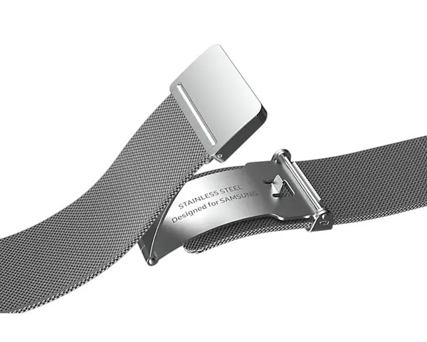 Bretea Ceas SAMSUNG Milanese Band Fresh 20mm M/L Argintiu - imagine 2