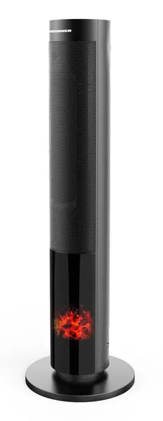 Radiator Ceramic HEINNER HCH-LF2000BK 2000W Negru - imagine 2