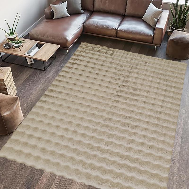 Covor BLANITA PAOPAO Poliester 80x150 cm Beige