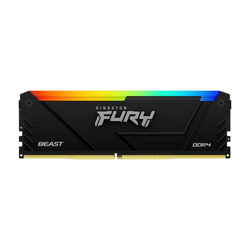 Memorie RAM KINGSTON FURY Beast RGB 16GB DDR4 3600MHz CL17 - imagine 4