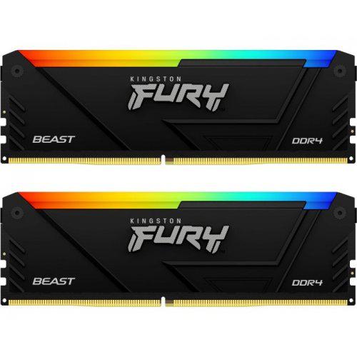 Memorie RAM KINGSTON FURY Beast RGB 16GB DDR4 3600MHz CL17 - imagine 6