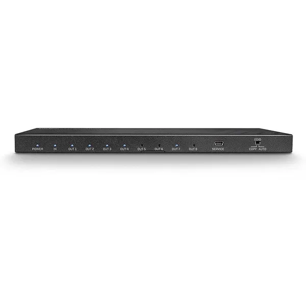 Splitter LINDY HDMI 2.0 8 Porturi 18Gbps 4K Negru LY-38237 - imagine 2
