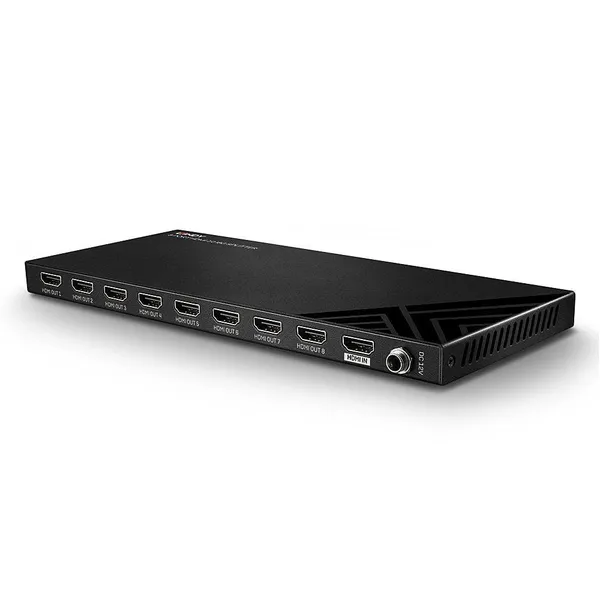 Splitter LINDY HDMI 2.0 8 Porturi 18Gbps 4K Negru LY-38237