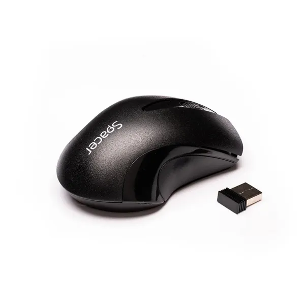 Mouse SPACER SPMO-W12 Wireless 1200 DPI Negru - imagine 3
