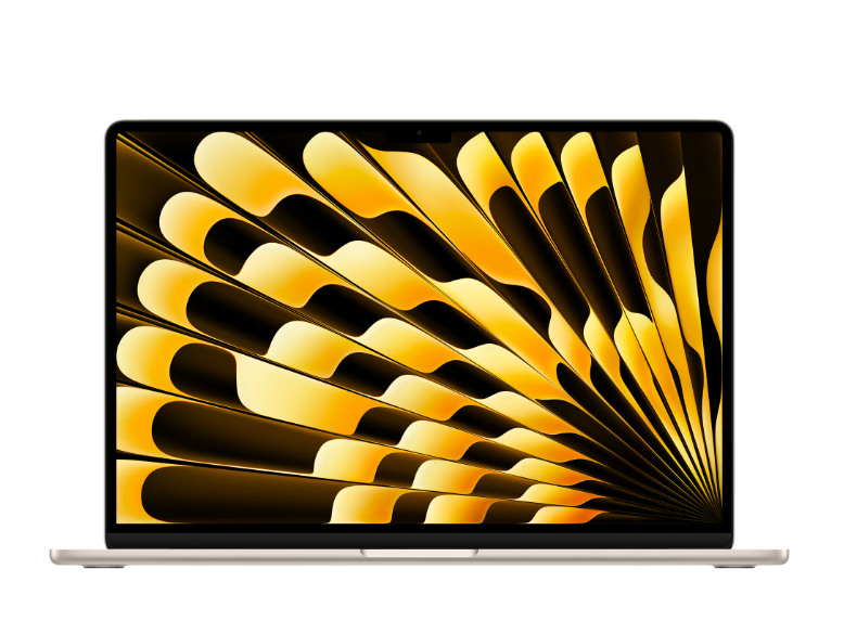 Laptop APPLE MacBook Air 15.3" M4 16GB 256GB Starlight 2025