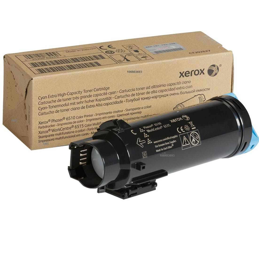 Toner Original XEROX Cyan 106R03693 Phaser 6510 WorkCentre 6515