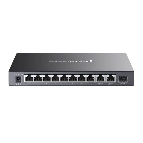 Switch TP-LINK Omada DS111P 8 Porturi PoE+ 65W - imagine 2