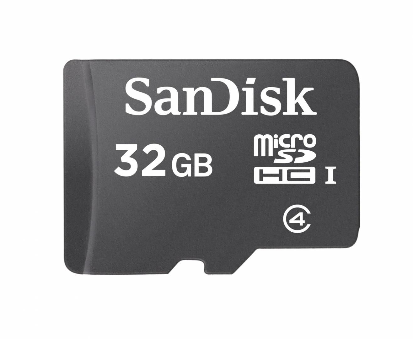 Card de memorie SANDISK MicroSD 32GB Class 4 SDSDQM-032G-B35