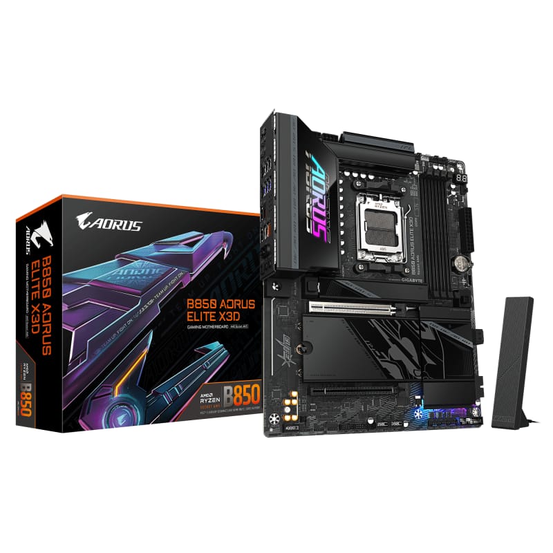 Placă de bază GIGABYTE B850 AORUS ELITE X3D AM5 DDR5 ATX