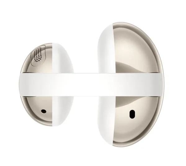 Căști Audio TCL Crystal Clip Open-Ear True Wireless IPX4 White Gold - imagine 5