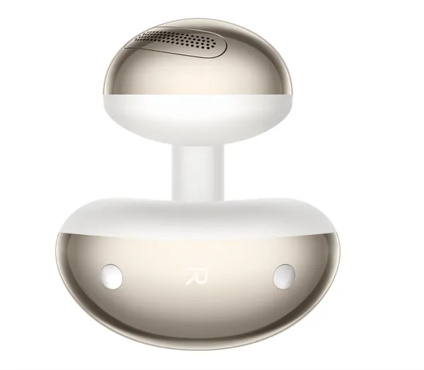 Căști Audio TCL Crystal Clip Open-Ear True Wireless IPX4 White Gold - imagine 3