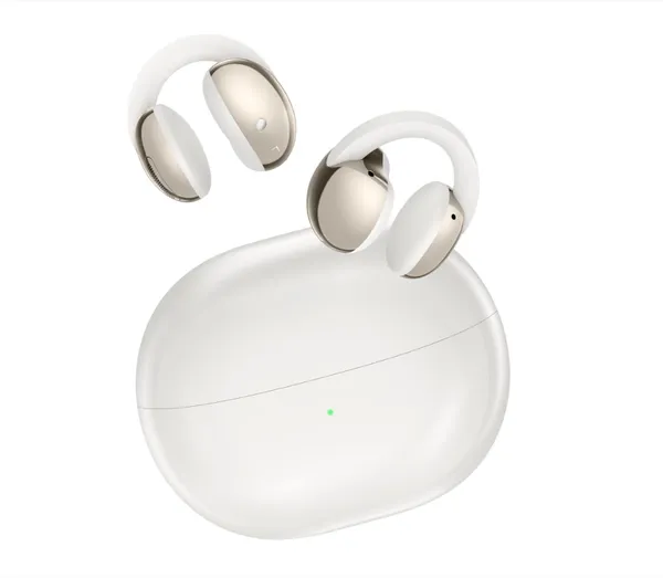 Căști Audio TCL Crystal Clip Open-Ear True Wireless IPX4 White Gold - imagine 9