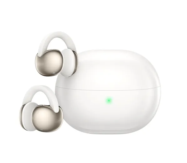 Căști Audio TCL Crystal Clip Open-Ear True Wireless IPX4 White Gold