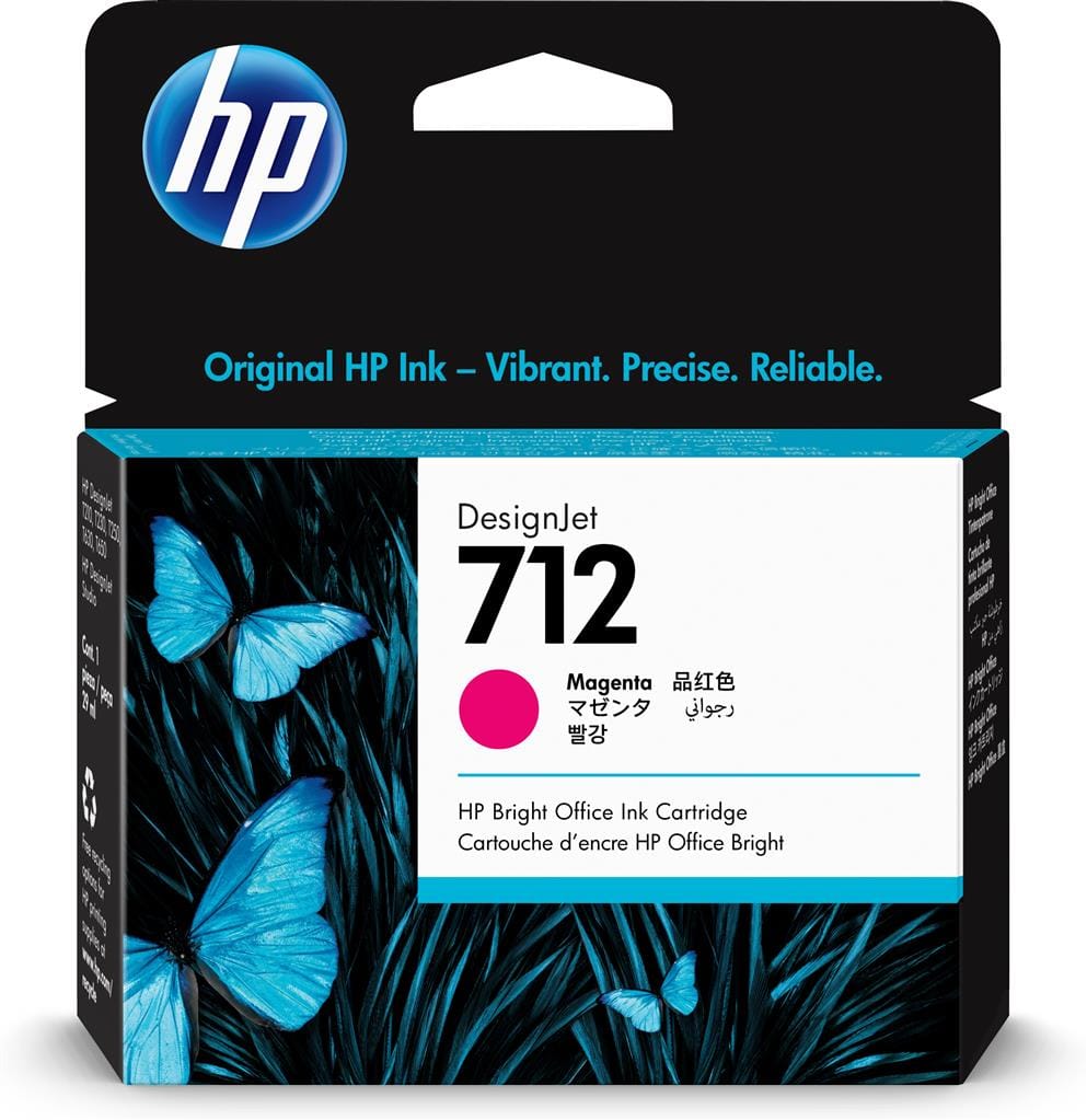 Cartuș Cerneală HP 712 Magenta 38ml Original 3ED68A