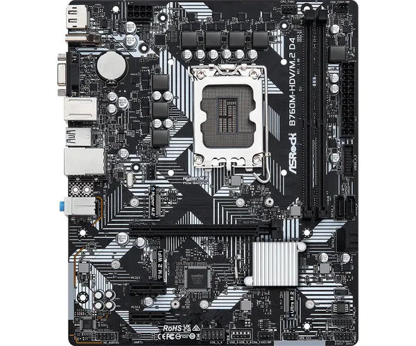 Placă de bază ASROCK B760M-HDV/M.2 DDR4 - imagine 2