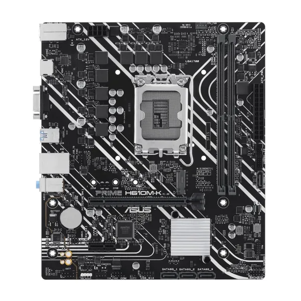 Placă de bază ASUS PRIME H610M-K LGA1700 mATX DDR5 - imagine 2
