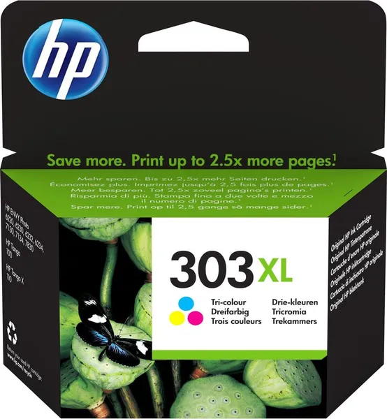 Cartuș Cerneală HP 303XL Color Original T6N03AE