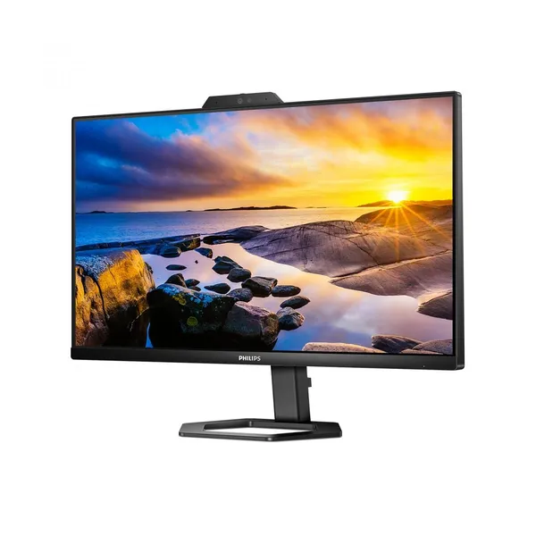 Monitor PHILIPS 24E1N5300HE/00 23.8" IPS FHD Webcam Negru - imagine 7