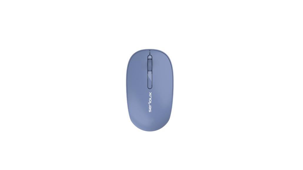 Mouse SERIOUX Spark 215 Wireless Albastru SRXM-SPK215-BL