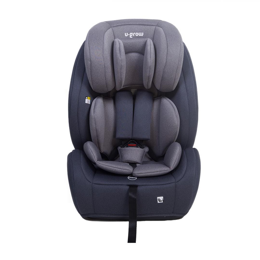 Scaun Auto Copii U-GROW i-Size 76-150cm ISOFIX Top Tether Gri