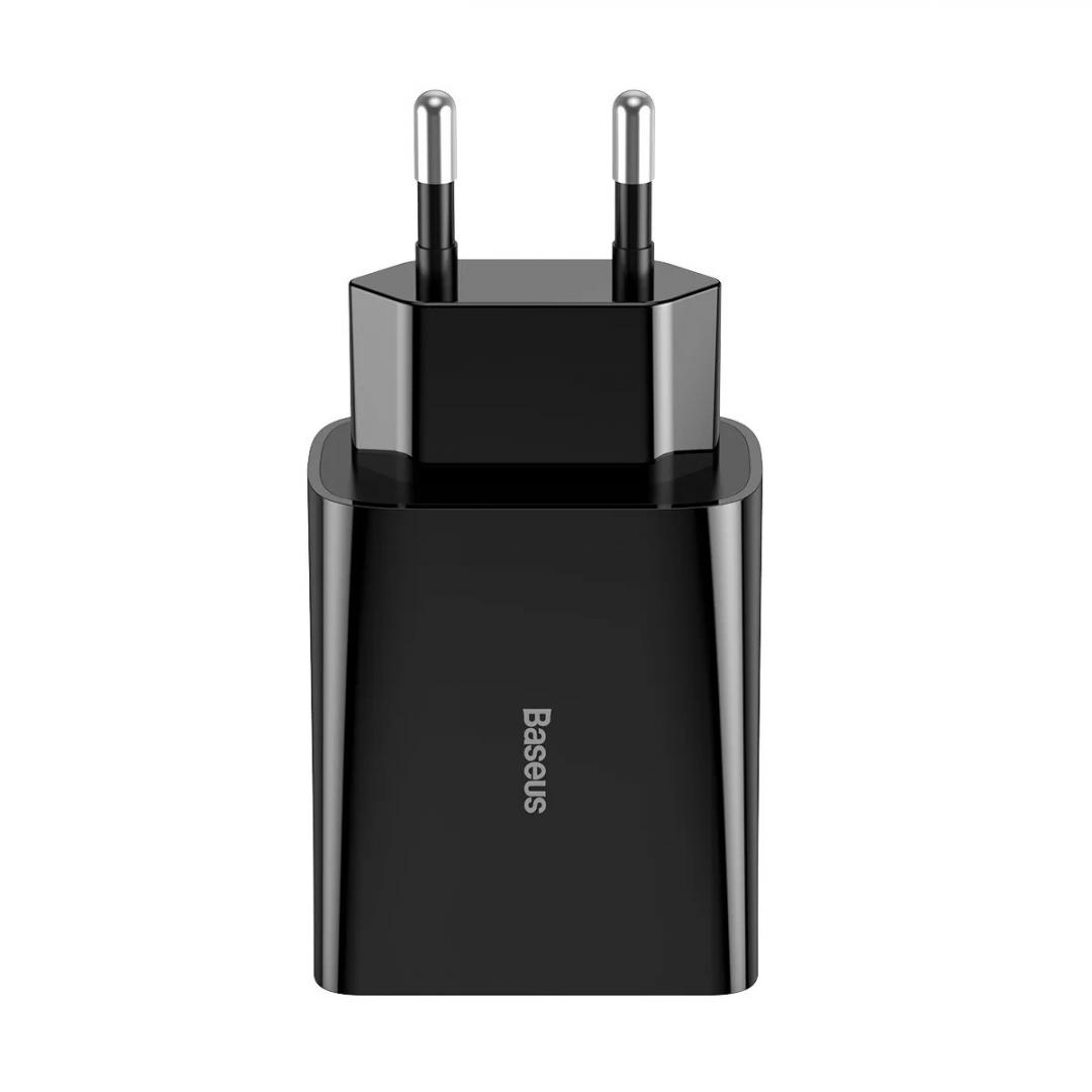 Încărcător Rețea BASEUS Speed Mini Quick Charge 20W USB-C Negru