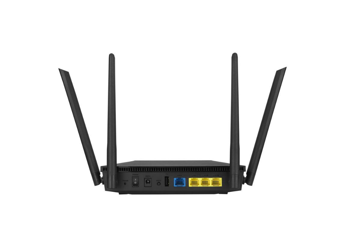 Router Wireless ASUS RT-AX1800U AX1800 Dual-Band Wi-Fi 6 - imagine 2